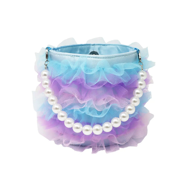 Blue Fairy Ruffle Bag - Pink Poppy