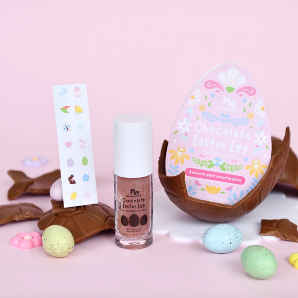 Easter Egg Lip Gloss and Nail Stickers Surprise - No Nasties