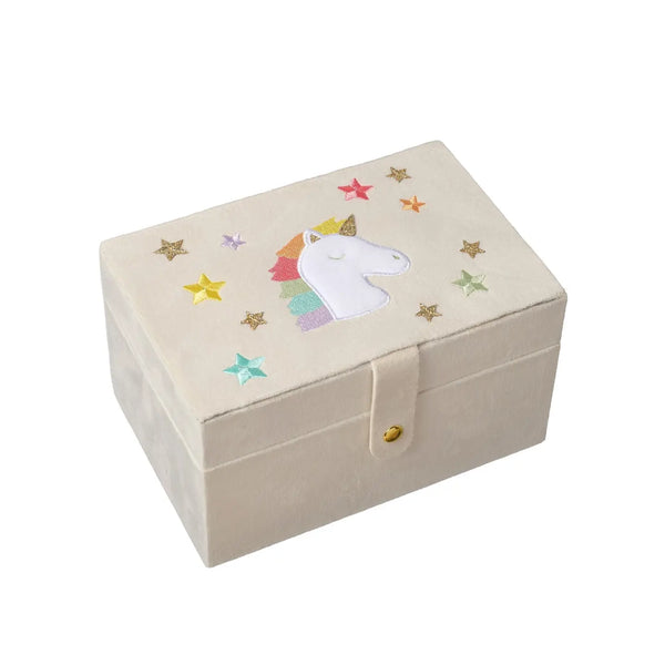 Rainbow Unicorn Large Jewellery Box - Rockahula Kids