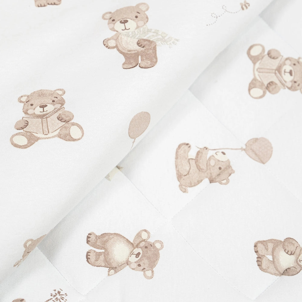 Organic Nap Mat - Cuddly Bear - Living Textiles