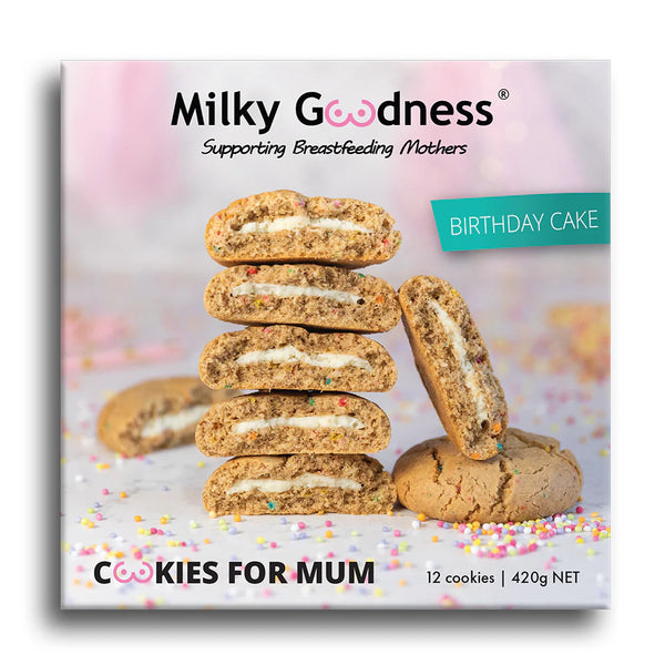 Birthday Cake Lactation Cookies - Milky Goodness