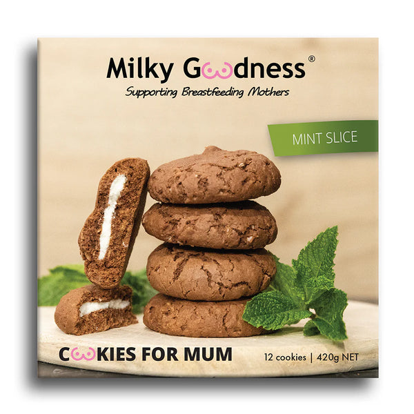 Mint Slice Lactation Cookies - Milky Goodness