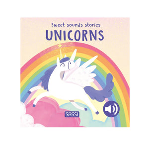 Board Book Sweet Sounds Stories - Unicorns - Sassi