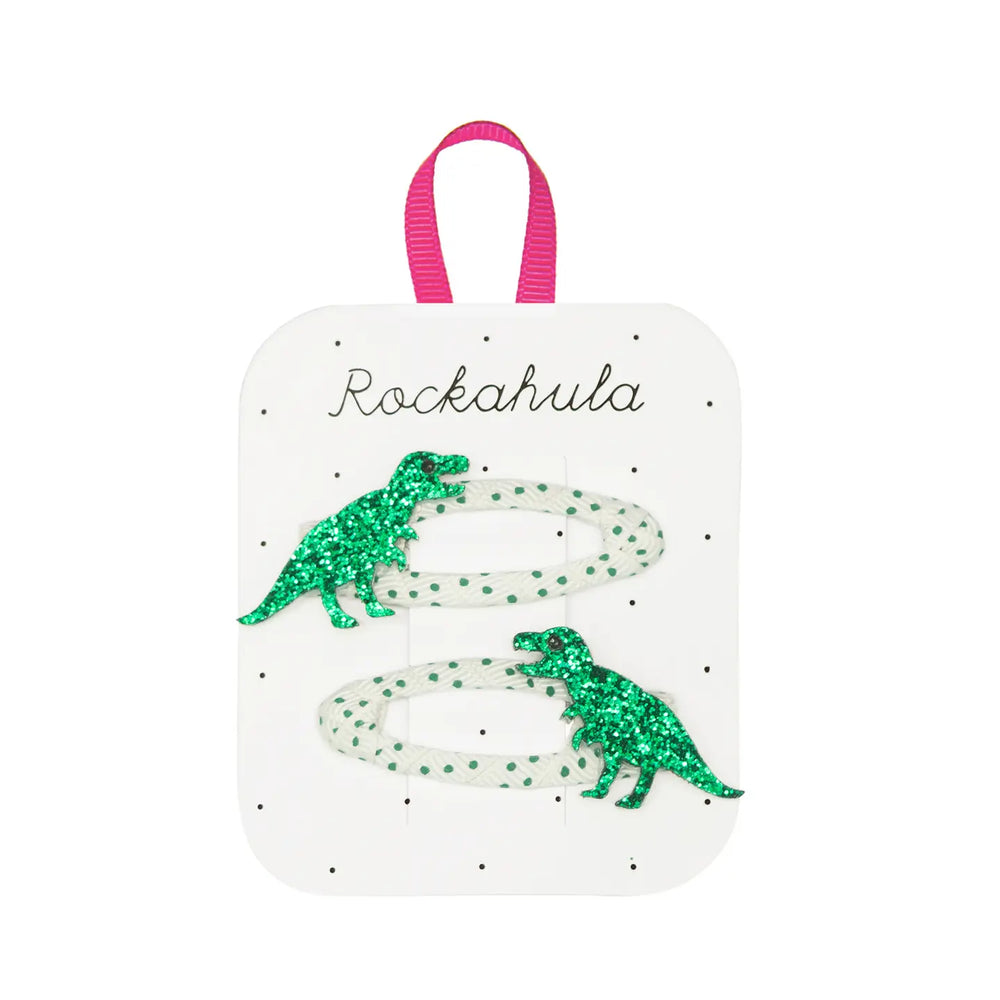 Spotty T-Rex Clips - Rockahula Kids