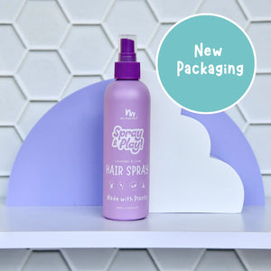 Natural Alcohol Free Hair Spray in Lavender and Fresh Lime - No Nasties