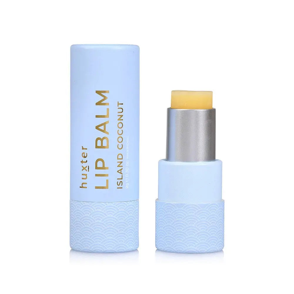 Lip Balm - Island Coconut - Pale Blue - 9gm - Huxter