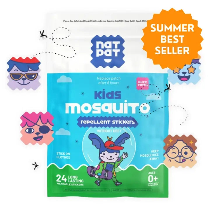 Buzz Patch Mosquito Repellent Patches - The Natural Patch Co