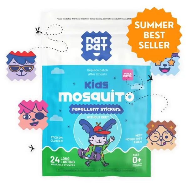 Buzz Patch Mosquito Repellent Patches - The Natural Patch Co