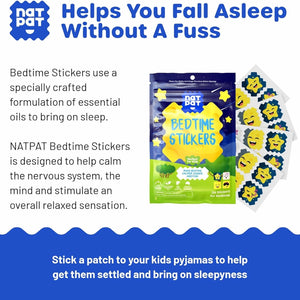 Bedtime Stickers: Natural Sleep Aid, Wellness Patches - The Natural Patch Co