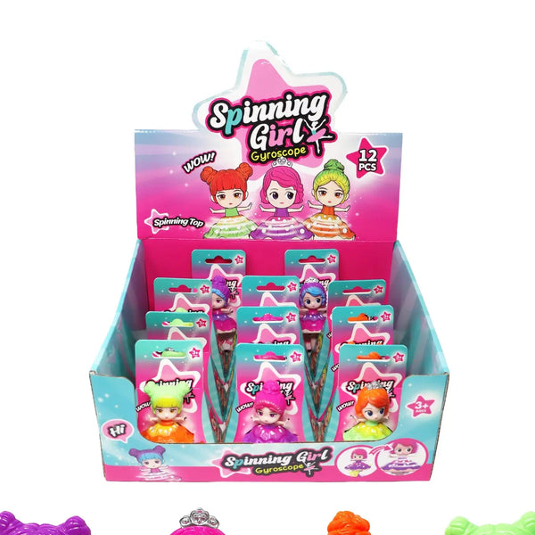 Pull-To-Spin Sparkle Doll - Pink Poppy