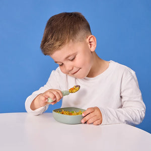 Jnr cutlery trio - sage - B Box