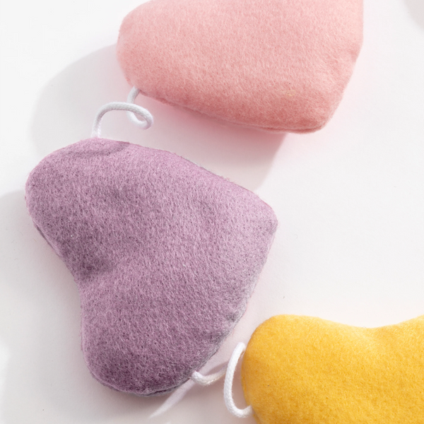 Bunting Decoration - Hearts - Living Textiles