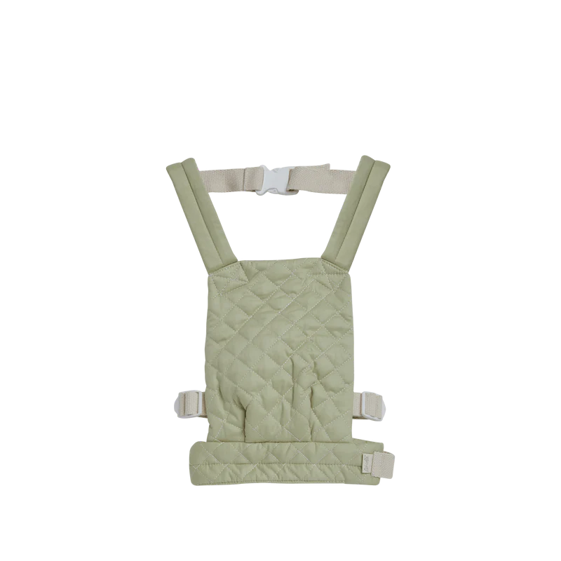 Dinkum Doll Quilted Carrier - Sage - Olli Ella