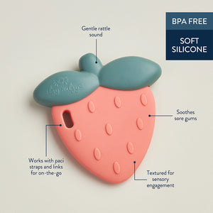 Strawberry Sweetie Shake Rattle - Itzy Ritzy