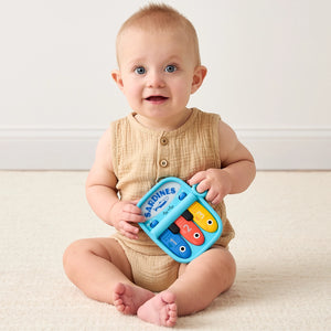 Bitzy Tunes Sardines - Light-Up Interactive Piano Toy - Itzy Ritzy