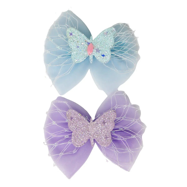 Daisy Pop Mini Hair Claws - Pink Poppy