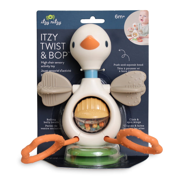 Twist & Bop - High Chair Sensory Toy Goose - Itzy Ritzy