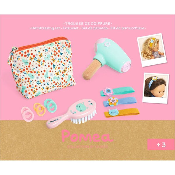 Lovely Doll Baby Pomea Hairdressing Set - Djeco
