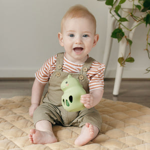 Silicone Rattle - Dino - Tiger Tribe