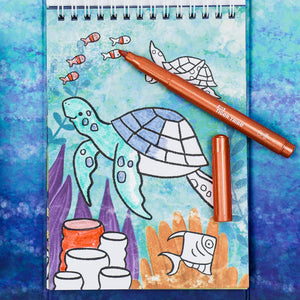 Shimmer Colouring Set - Sea Life - Tiger Tribe