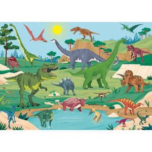 What How and Why Dinosaurs Book and Poster - Sassi