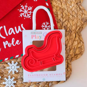 Eco Christmas Playdough Stamp | Santa's Sleigh - Play Sense