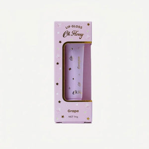 Individual Natural Lip Gloss - Grape - Oh Flossy