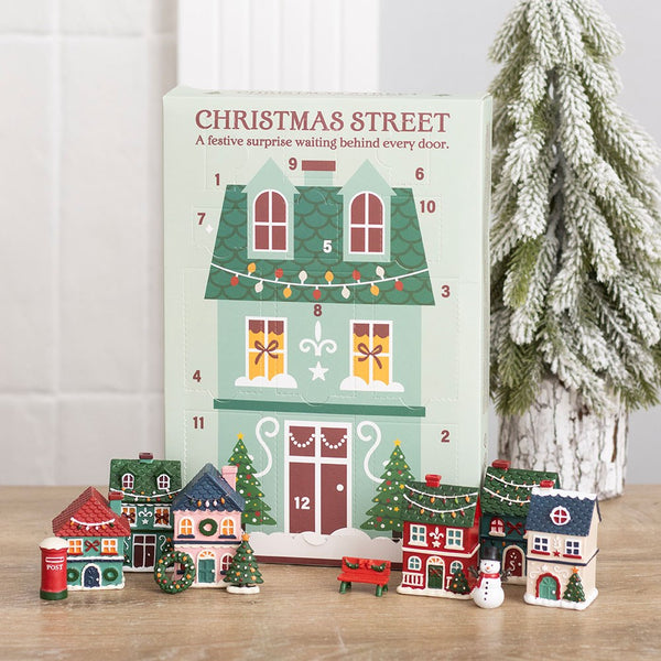 12-Day Christmas Street Scene Advent Calendar -Wonder Imports