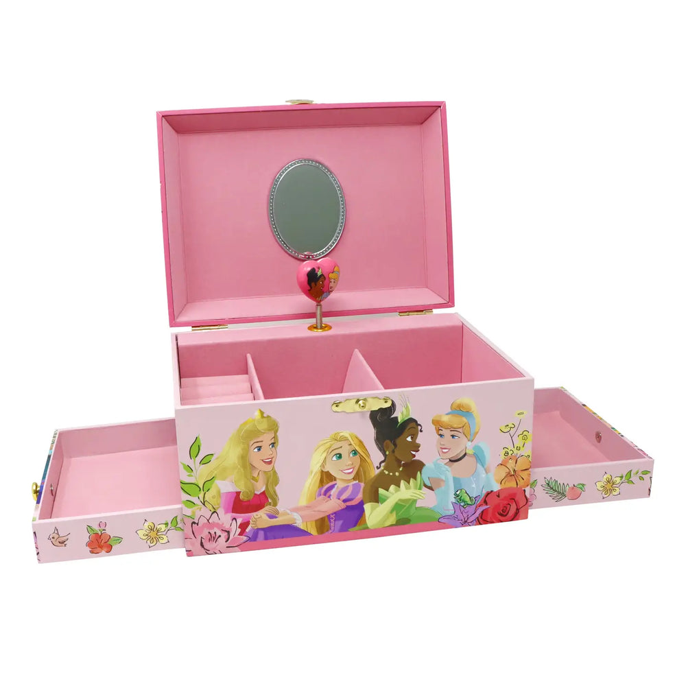 Disney Princess Forever Friends Luxury Musical Jewellery Box - Pink Poppy