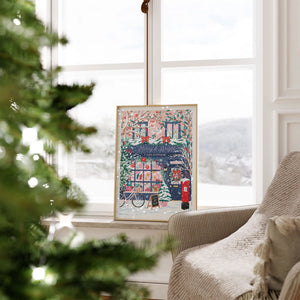 Christmas Boutique A4 Print - Simply Katy