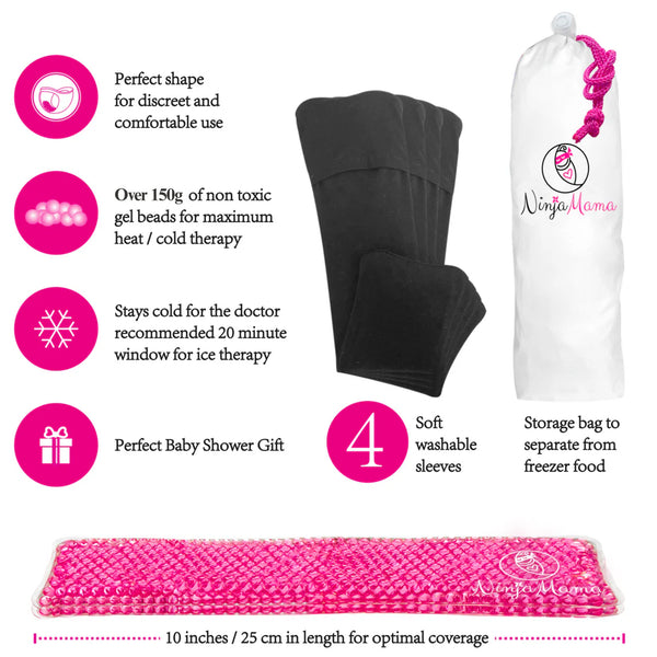 Reusable Perineal Ice and Heat Therapy Packs - Ninja Mama