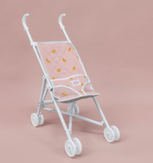 Dolls Stroller Pink Ducky - Tiny Harlow