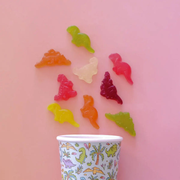 Snack-A-Saurus Bamboo-Based Snack Pot - BBCINO