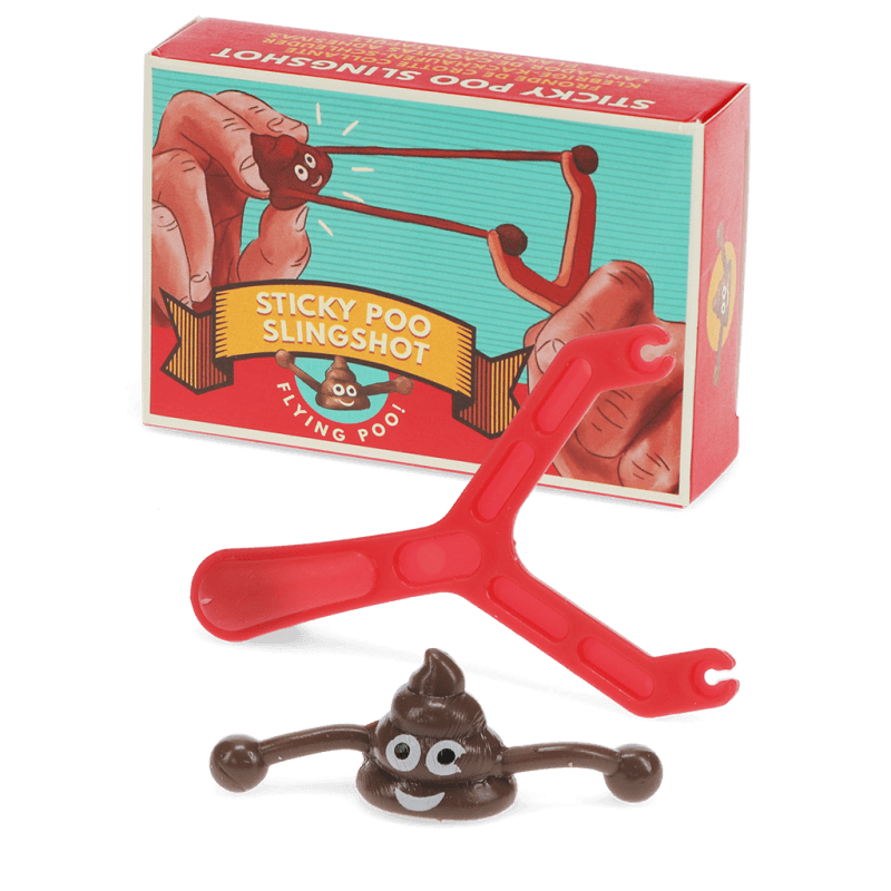Sticky Poo Slingshot - Rex London