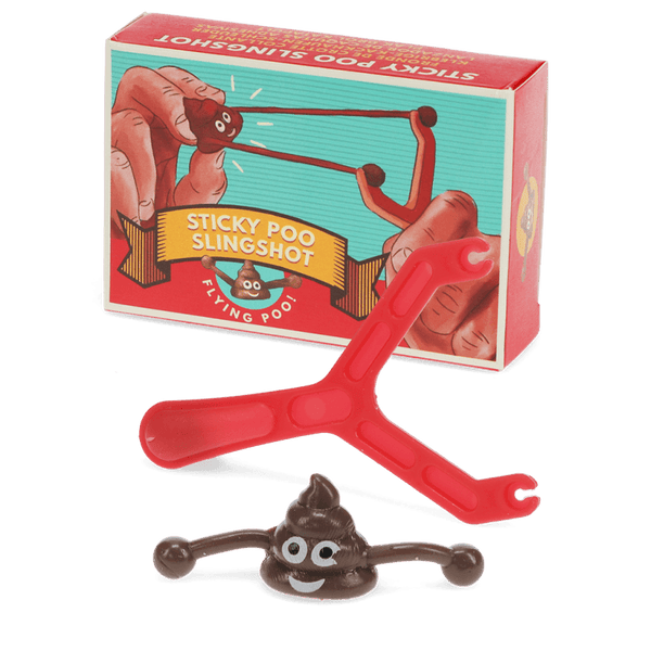 Sticky Poo Slingshot - Rex London