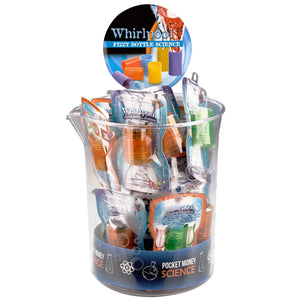 Whirlpool Fizzy Bottle Science - Heebie Jeebies