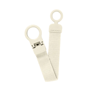 Pacifier Clip Loop - Ivory - Bibs Denmark