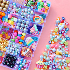 Jewellery Making Kit Large Shapes & Colours - Sweet as Sugar Jewellery