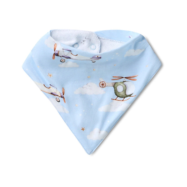 Taking Flight Organic Dribble Bib - Snuggle Hunny