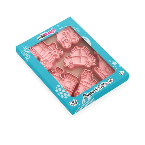 Dinosaurs - Cutters & Stamps Set - Wild Dough