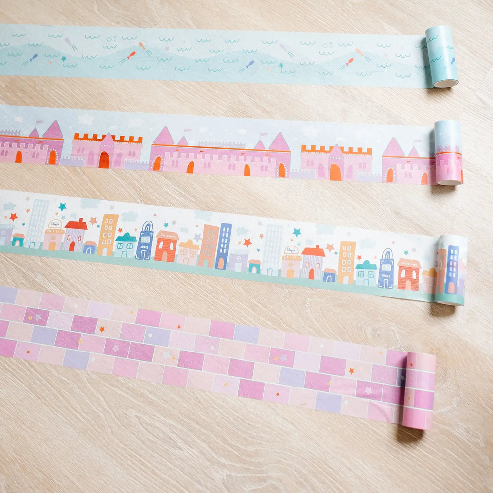 Pink Brick Scene Tape - The Magic Playbook DISCOUNTED