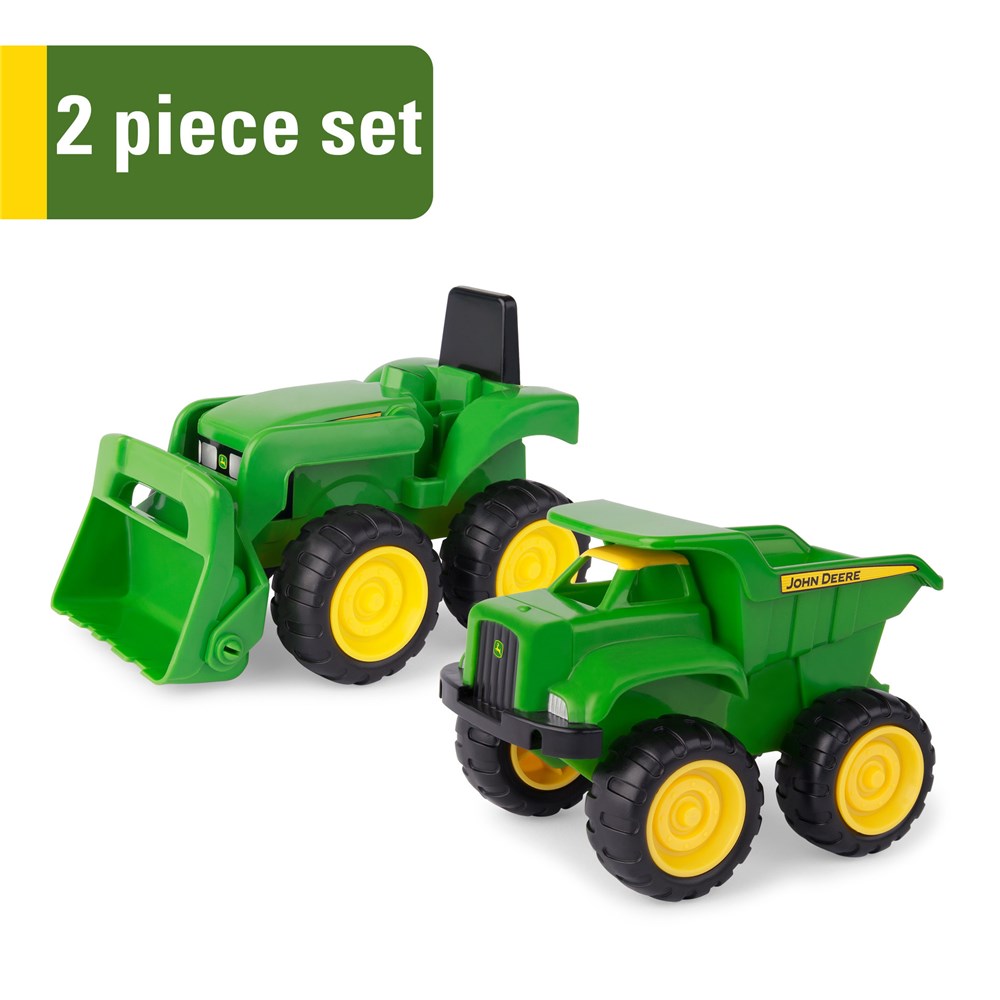 15cm Sand Pit Vehicles - 2 pack - John Deere