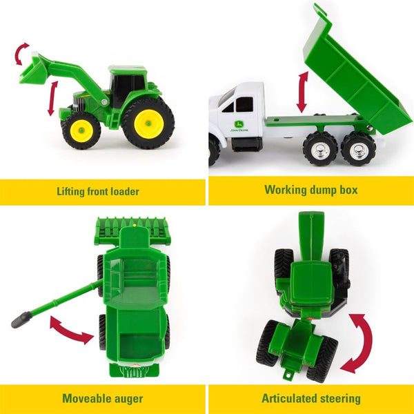 4 piece Vehicle Set - John Deere