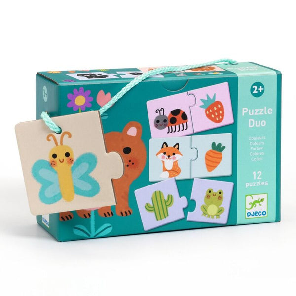 Duo Colours 20pc Puzzle - Djeco