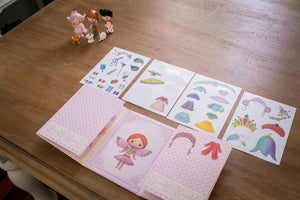 Miss Lilyruby Removable Stickers Set - Tinyly