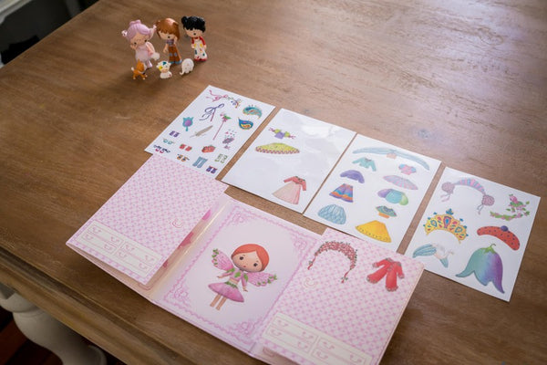 Miss Lilyruby Removable Stickers Set - Tinyly