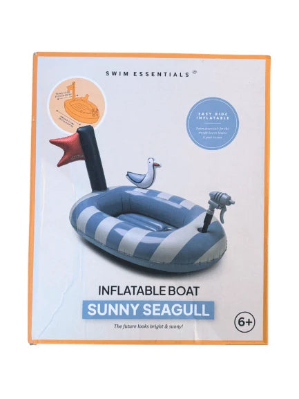 Inflatable Boat Float - Seagull, 100 cm - Swim Essentials