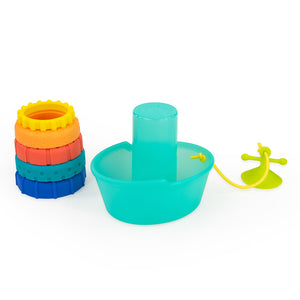 Stackin' Ship Tub Toy - Sassy Baby
