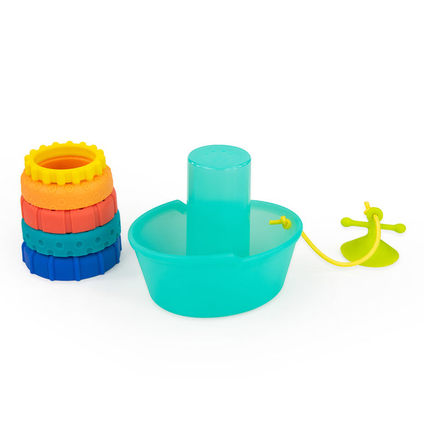 Stackin' Ship Tub Toy - Sassy Baby