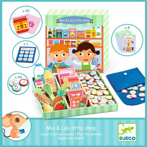 Mia and Leo Little Shop Set - Djeco